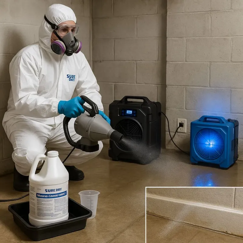 Sanitization and Odor Removal process in Rainbow City, AL