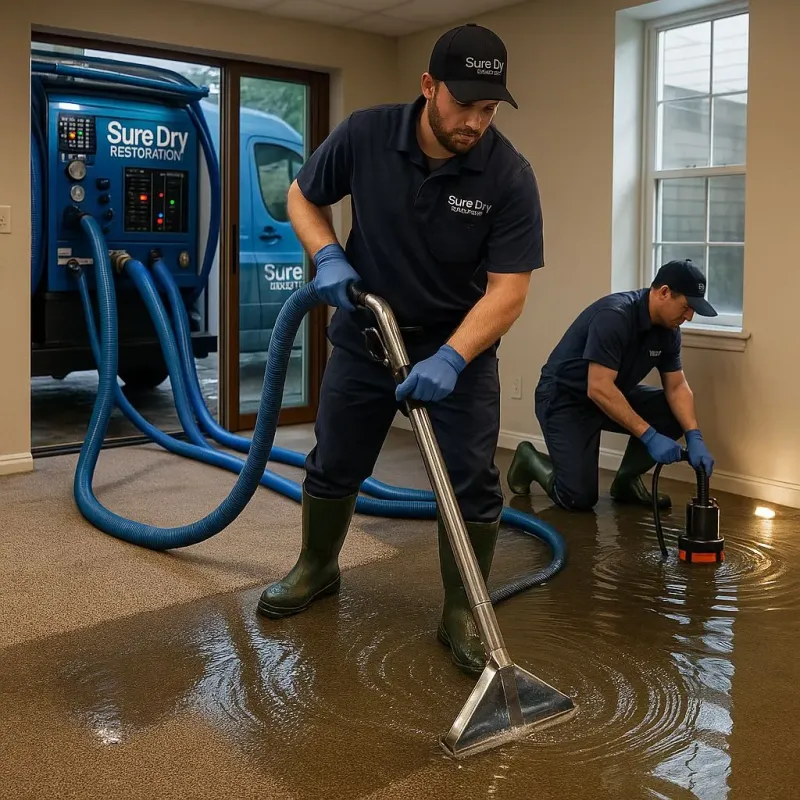 Water Extraction and Removal process in Rainbow City, AL
